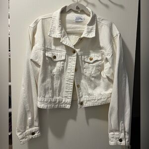 SNDYS Cropped Denim Jacket - Women's